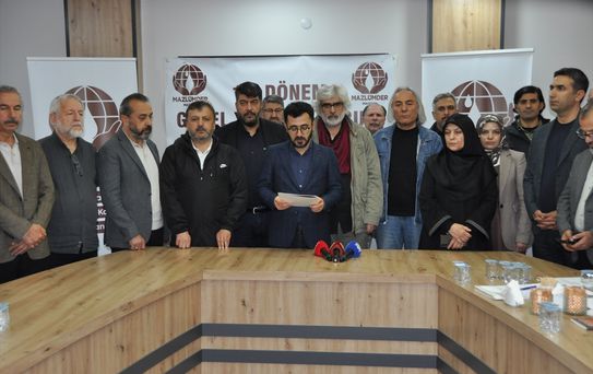MAZLUMDER, Mardin'de İsrail Soykırımına Dikkat Çekti