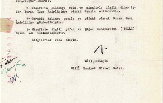 MİT 'çok gizli' belgeyi paylaştı! İşte Humeyni'nin Türkiye'deki adresi ve kod adı