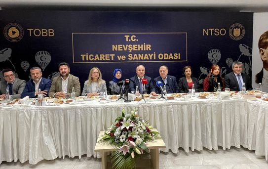 Nevşehir'de Emniyet Genel Müdürü Fidan için veda yemeği düzenlendi