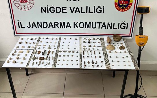 Ulukışla'da Tarihi Eser Kaçakçılığı Operasyonu