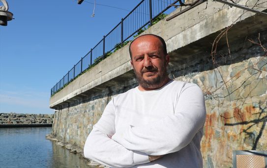 Rize'de deri sırtlı deniz kaplumbağası görüldü