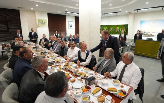 RTÜK Başkanı Daniş Çanakkaleli konuklarını ağırladı