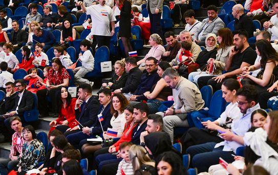 Moskova'da Uluslararası Çocuk Şenliği