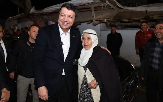 Arıkan, Batman'da Vatandaşlarla Buluştu