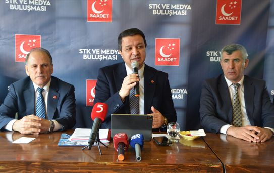 Saadet Partisi'nden Amerika ve İsrail Uyarısı