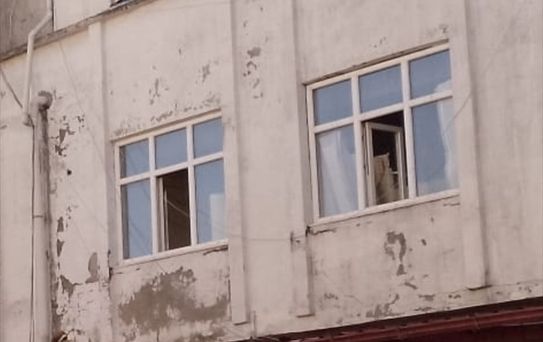 Tekkeköy'de Halı Yıkama Atölyesinde Yangın