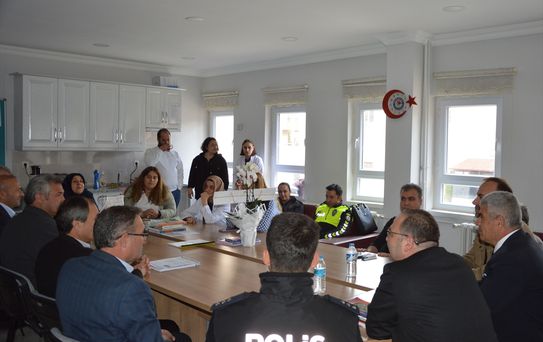 Havza'da Öğretmen ve Öğrencilere Moral Ziyareti