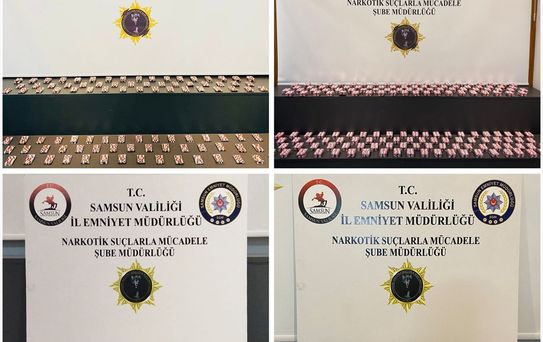 Samsun'da Uyuşturucu Operasyonu