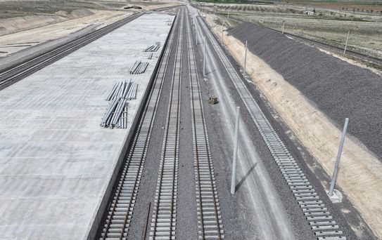 Kayseri'de Demiryolu Lojistik Merkezi Projesi İlerliyor