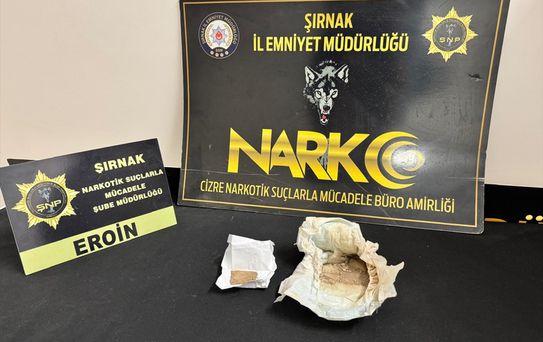 Cizre'de Eroin Ele Geçirildi