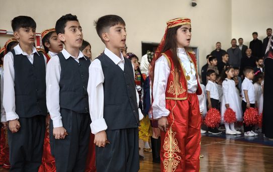 Solhan'da 23 Nisan Töreni Düzenlendi