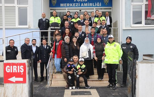 Taşova İlçe Emniyet Müdürlüğü özel öğrencileri ağırladı
