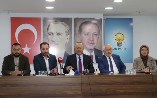 TBMM NATO Parlamenter Asamblesi Türk Delegasyonu Başkanı Çavuşoğlu Isparta'da konuştu Açıklaması
