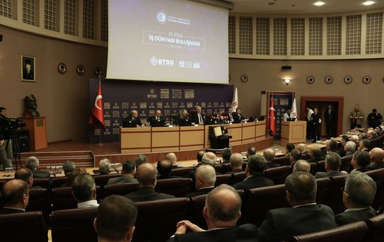 Ticaret Bakanı Bolat, Bursa İş Dünyası Buluşması'nda konuştu Açıklaması