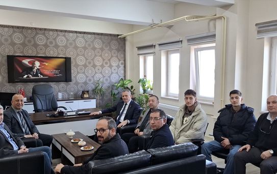 Ahilik Haftası'nda Plaket Töreni
