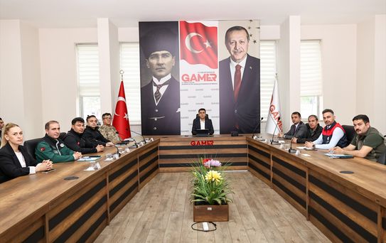 Tunceli'de Taşkın Riskine Hazırlık Toplantısı