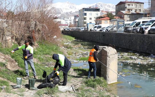 Van Gölü'nde İci Kefali İçin Temizlik