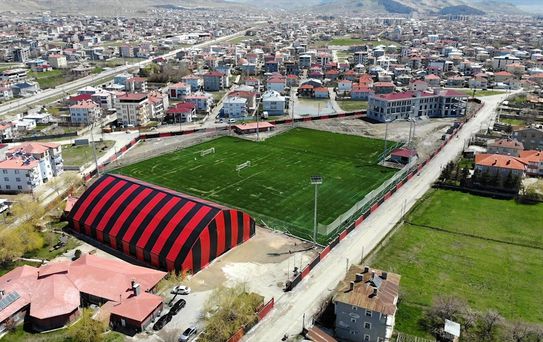 Van'da Modern Spor Tesisi İnşaatı Tamamlanıyor