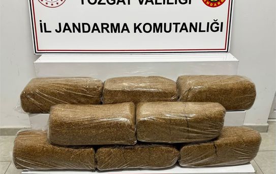 Yozgat'ta 40 Kg Kaçak Tütün Ele Geçirildi