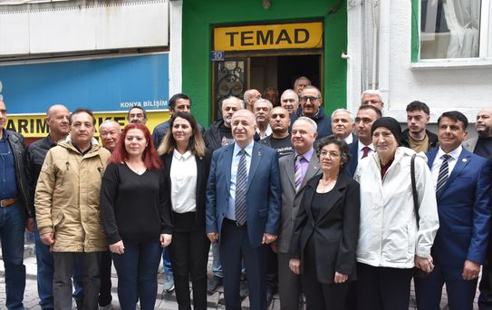 Ümit Özdağ Konya'da Ziyaretlerde Bulundu