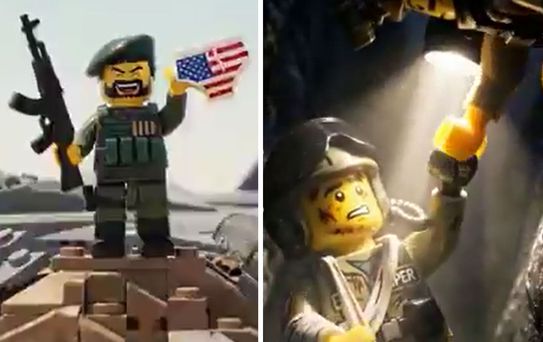 ABD'nin pilot kurtarma operasyonun animasyon versiyonu oluşturuldu