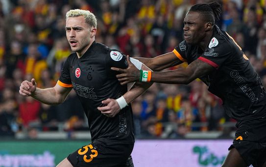 Galatasaray zorlu Göztepe deplasmanında moral buldu