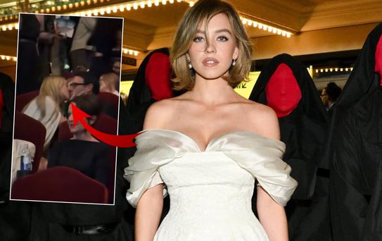 Sydney Sweeney ile Scooter Braun galada dudak dudağa