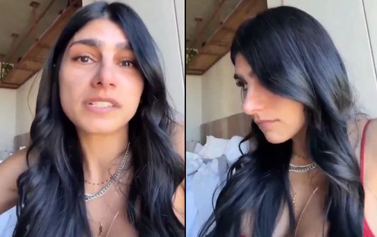 Mia Khalifa ağlayarak konuştu: Gözlerimizin önünde bir soykırım yaşanıyor
