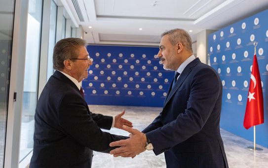 Fidan ve Üstel Ankara'da Buluştu