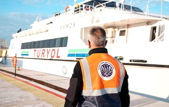 Aliağa'dan Midilli'ye düzenli seferler başladı