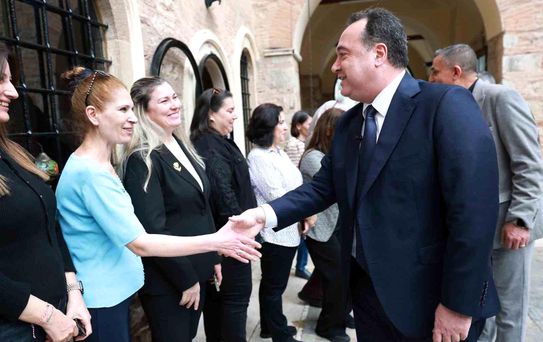 Başkan Dutlulu, MASMEK kursiyerleriyle buluştu