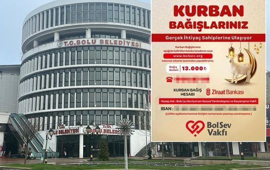 Belediye vakfında kurban bağışı skandalı! Bağışçılara gönderilen mesajlar pes dedirtti
