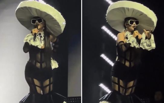 Hande Yener'in sahne kostümü geceye damga vurdu