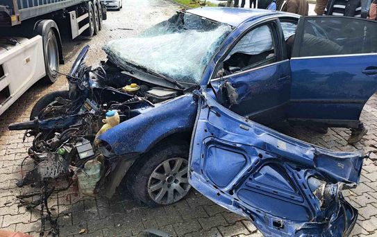 Kahramanmaraş'ta Trafik Kazası: 1 Yaralı