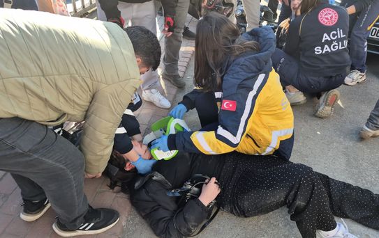 Ereğli'de Motosiklet Kazası: İki Yaralı