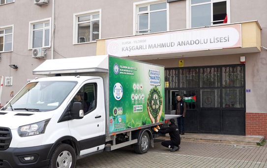 Yıldırım'da plastiğe fren: 31 okula arıtma, 32 bin öğrenciye matara