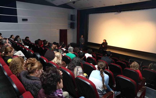 Altın Portakallı yönetmen Seyfettin Tokmak Nilüferlilerle buluştu