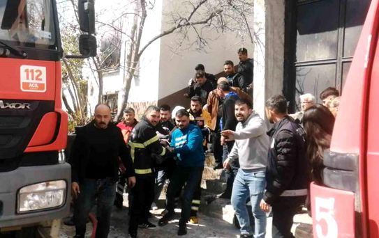 Niksar'da Ev Yangını Paniği