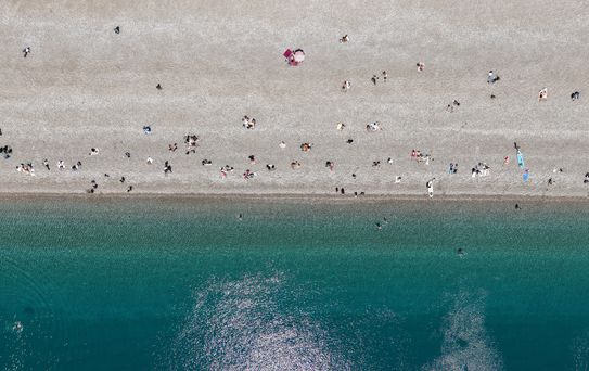 Antalya'da Bahar Güneşi Keyfi