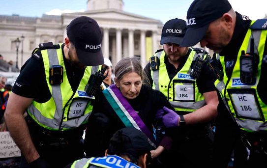 Londra'da Filistin Eylem Grubu Protesto!