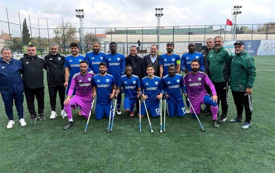 Şahinbey Ampute'den net skor 1-0