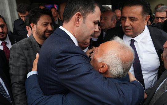 Şehit babasından Bakan Kurum'a teşekkür