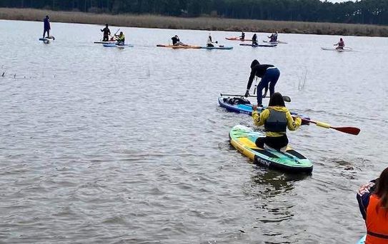 Süleymanlı Yayla Gölü'nde Kano Etkinliği