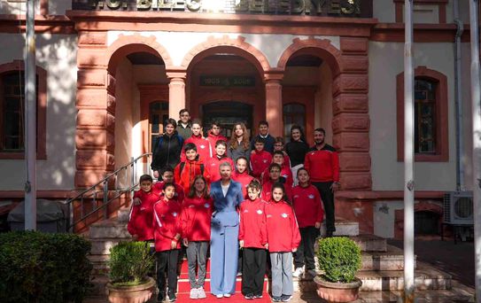 Başkan Subaşı Bilecik Gençlik ve Spor Kulübü sualtı hokeyi takımlarını ağırladı