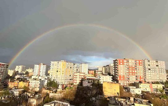 Siirt'te Gökkuşağı Görsel Şöleni