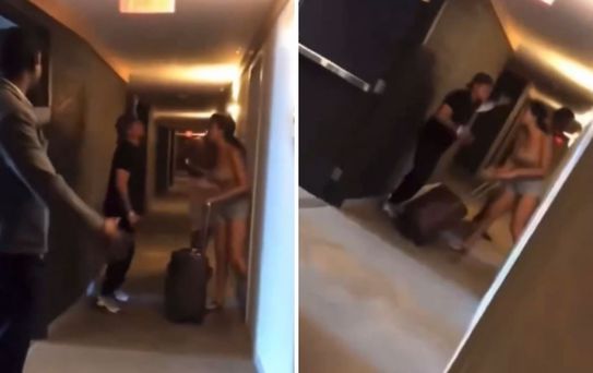 Kız arkadaşına sürpriz yapmaya gitti, kapıyı başka bir erkek açtı!