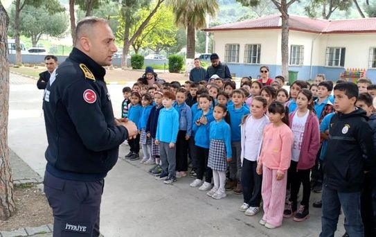 Nazilli'de öğrencilere yangın bilinci aşılandı