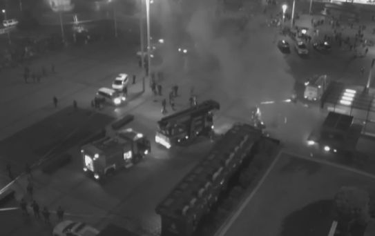 Taksim Metro İstasyonu'nda Yangın