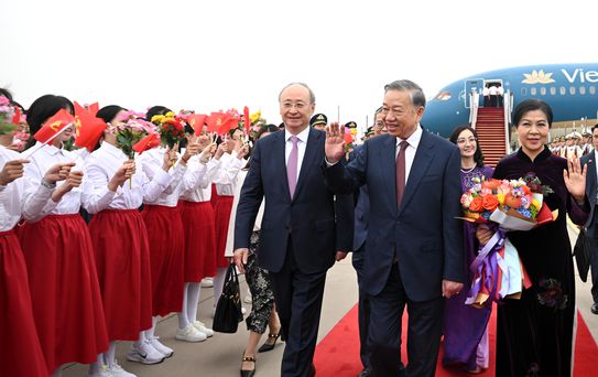 Vietnam Devlet Başkanı To Lam, Çin'e Resmi Ziyarette Bulundu