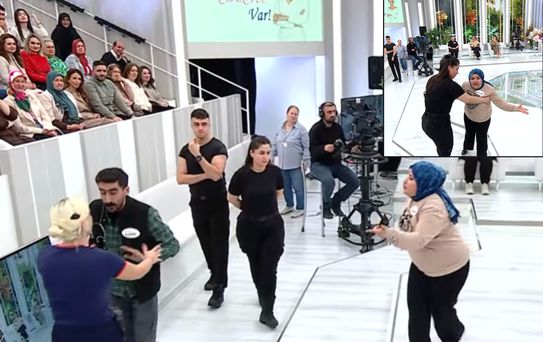 Esra Erol’da “Sevgi var” dedi; yüzleşmede ipler koptu, kocası kaçtı